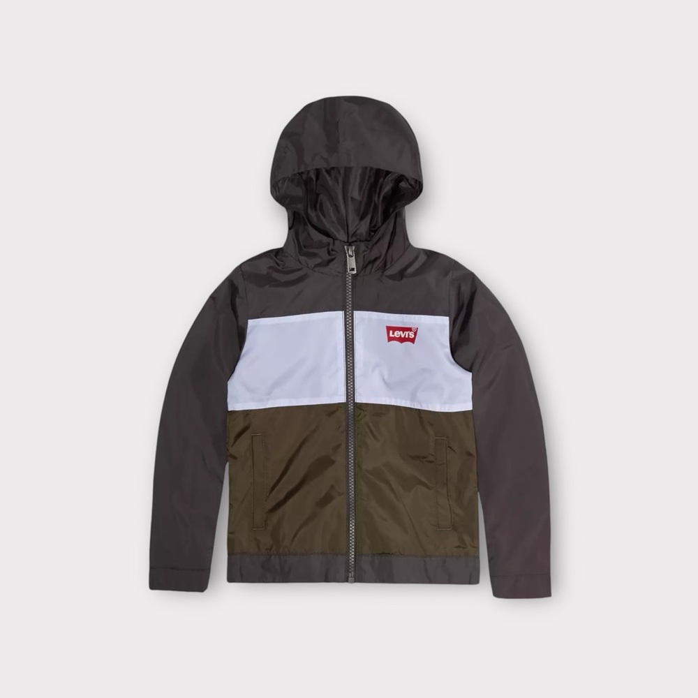Levi's Color Block Hoodie Windbreaker Jacket
